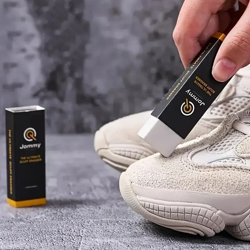 Borrador de limpieza para gamuza, piel de oveja, cuero mate, cuidado de tela, cuidado de zapatos, limpiador de cuero, bloque de goma para frotar Natural, cepillo para zapatos