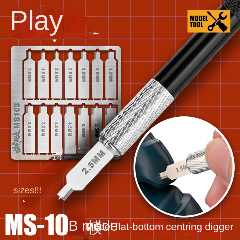 MS108 ด้านล่างแบนเจาะรูขุดเครื่องมือแกะสลักแผ่นมีด W/จับหัตถกรรมชุดเครื่องมือสําหรับทหารชุดเครื่องมืออาคาร DIY