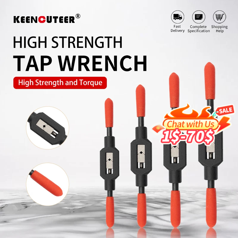 Có Thể Điều Chỉnh Tập Cờ Lê Tay Cầm Cho M1-M8 ~ M9-M27 Hệ Mét Vòi Siêu Chịu Lực Thép Carbon Cao Cấp Tập Có Ngăn Tay Ren Dụng Cụ