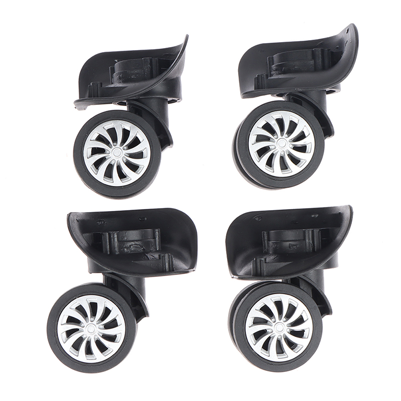 4 pezzi valigia bagagli ruote girevoli universali a 360 gradi strumenti per ruote trolley