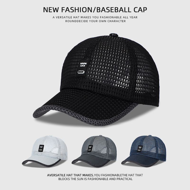 [NORTHWOOD] casquette de Baseball en maille pour hommes casquettes d'été respirantes chapeau de papa chapeaux de pêche en plein air os Gorras casquette de camionneur Snapback