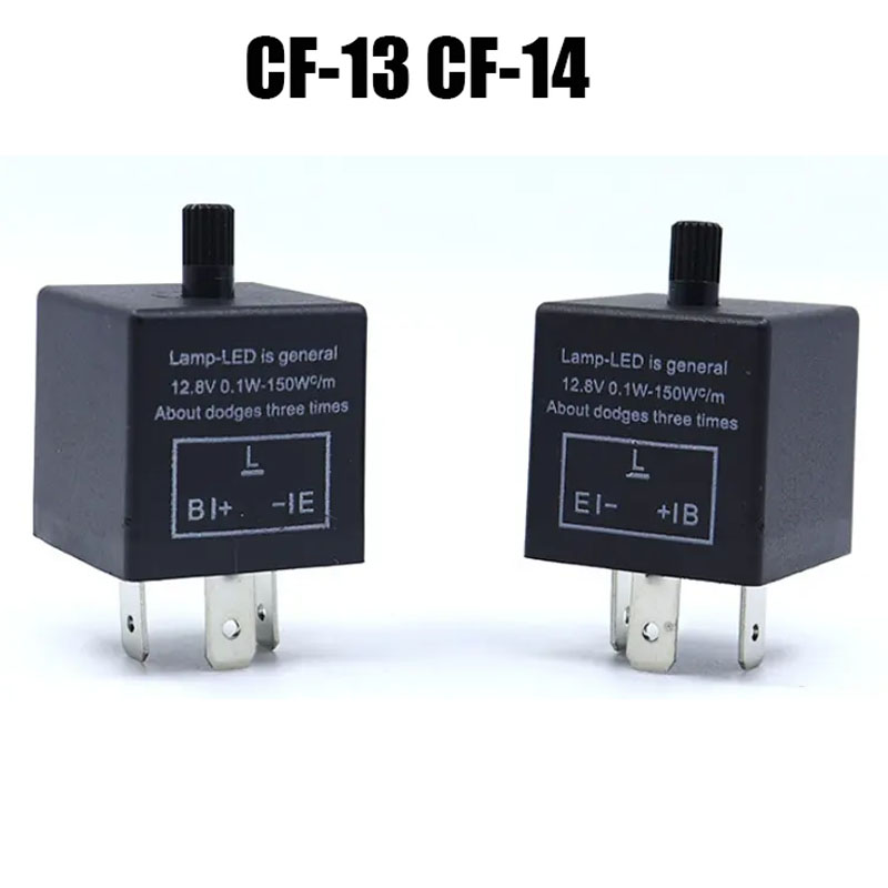 12V 3 Pin CF-13 CF-14 JL-02 Motorcycle LED Flasher Relay Automobile Turn Signal Light Relay Motorcycle Switch Universal