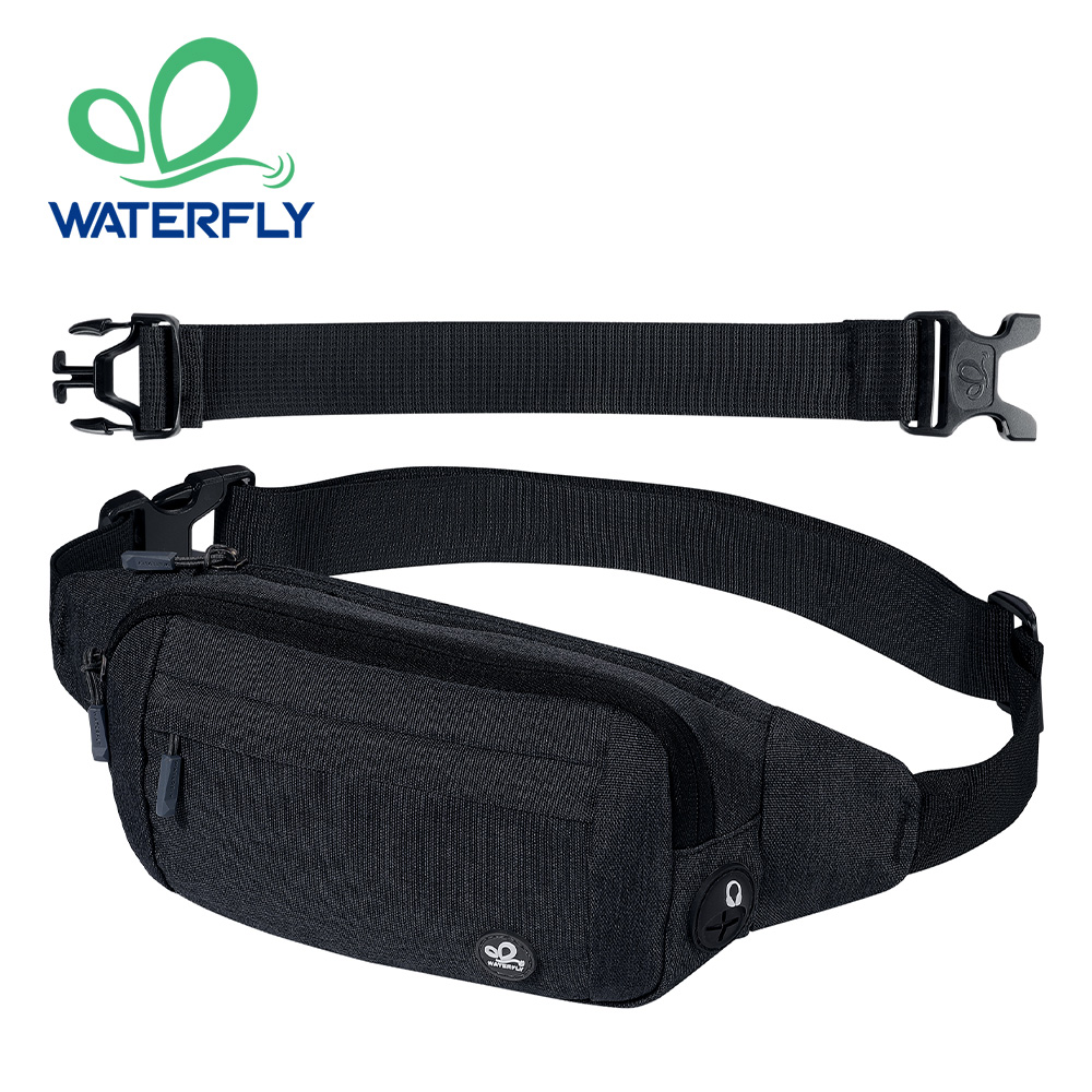 Waterfly fanny pacote bolsa de cintura bolsa cinto de ombro crossbody saco de peito bolso esporte para jogging caminhadas caminhante mulher homem