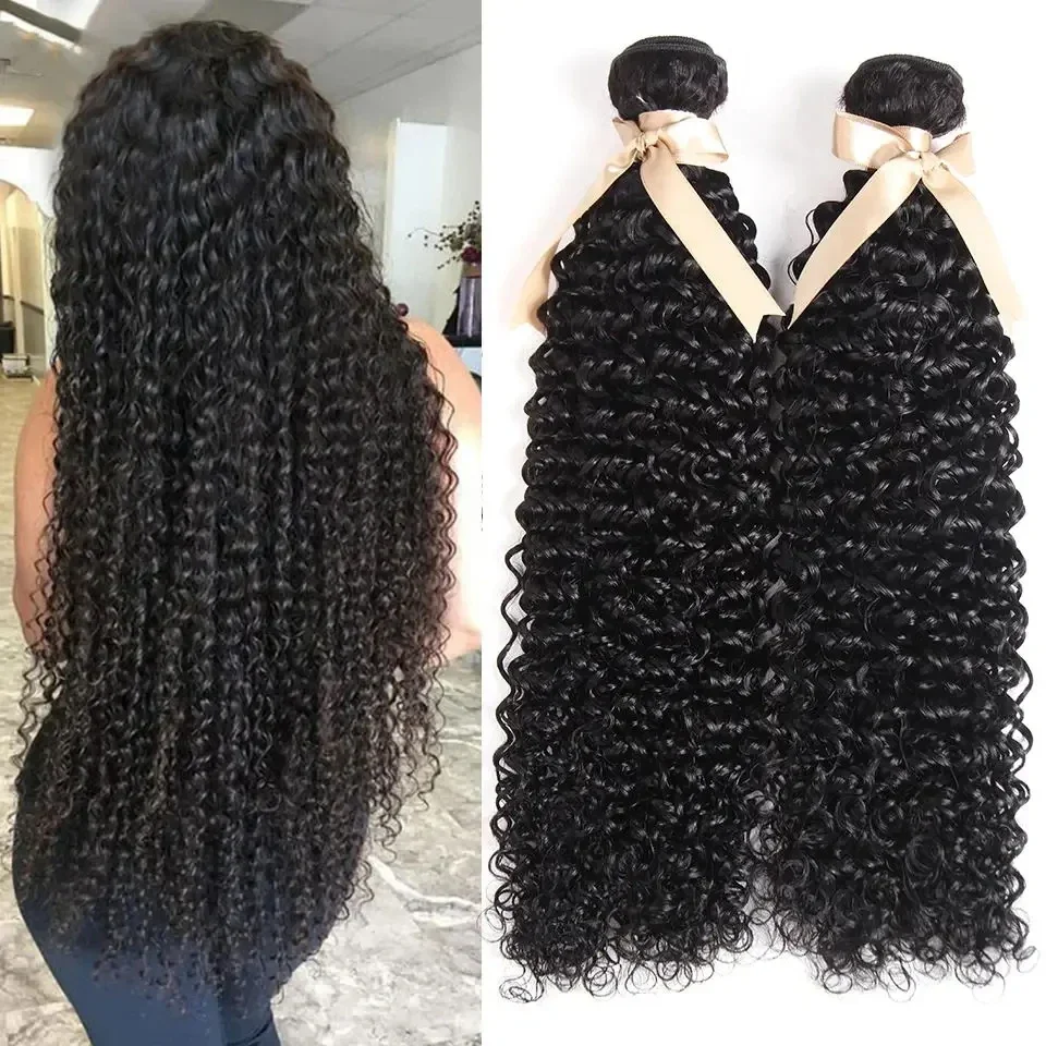 Qvr afro kinky encaracolado pacotes de tecelagem cabelo humano cor natural 1//3 pacotes negócio jerry encaracolado extensões de cabelo humano atacado