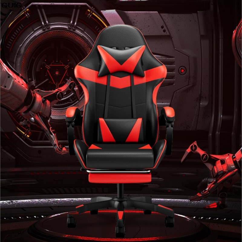 เก้าอี้คอมพิวเตอร์ Kursi GAMING Guig เก้าอี้สำนักงานที่มีพนักพิงหลังเหมาะกับสรีระเก้าอี้เล่นเกม sedia gamimg taburete giratorio ใหม่ขายดี