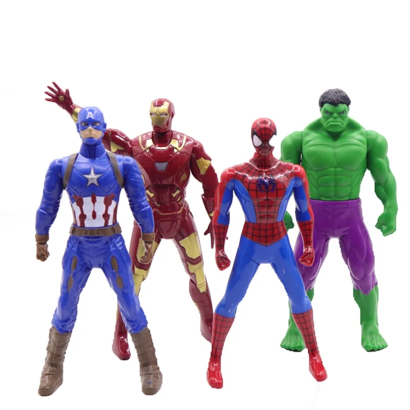 Marvel Avengers 4 Endgame 17 cm Super Hero Puppen Hulk Iron Man Captain America Thor Wolverine Action Figur Spielzeug Kinder Geschenk