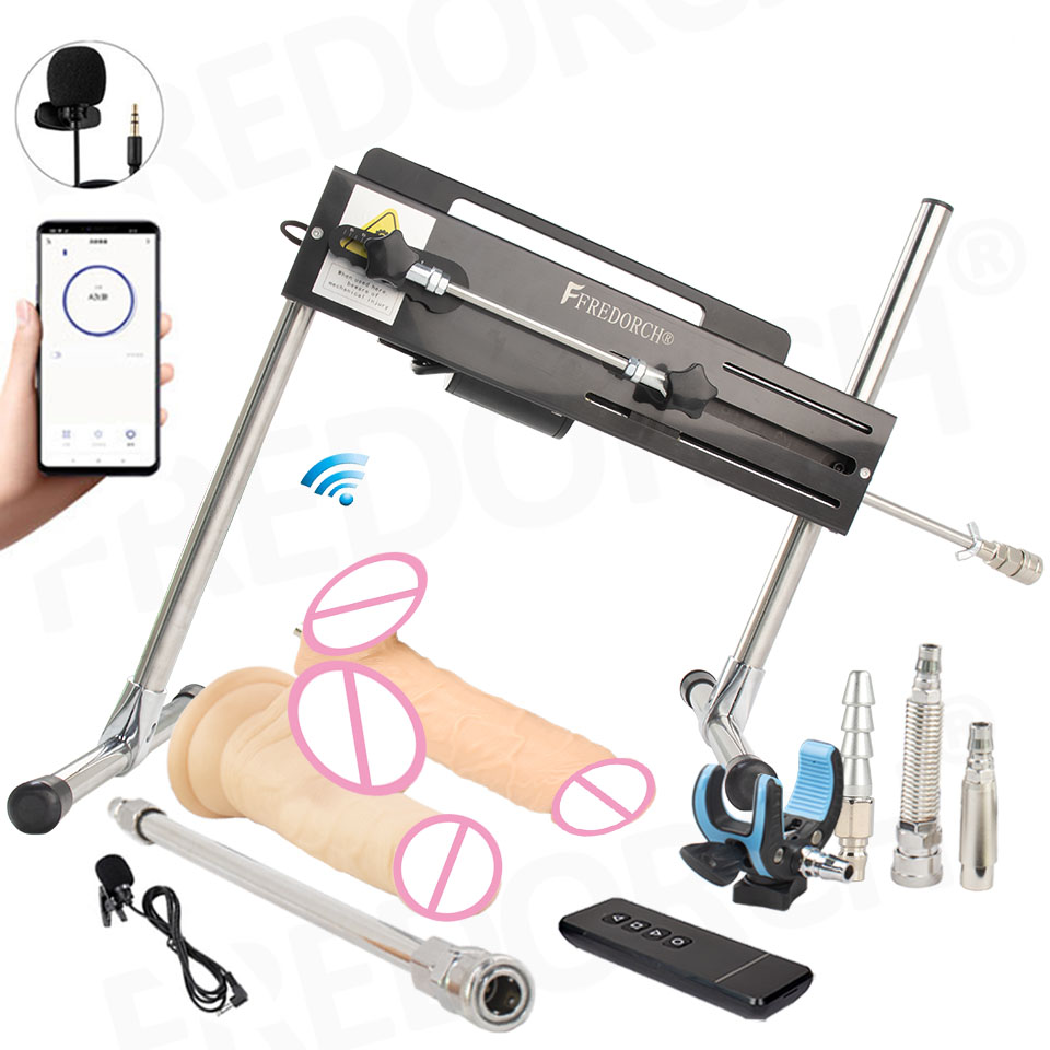 FREDORCH 120W intelligente seksmachine ondersteunt gelijktijdige bediening in beide richtingen voor volwassen vrouwelijke en mannelijke BDSM-seksproducten