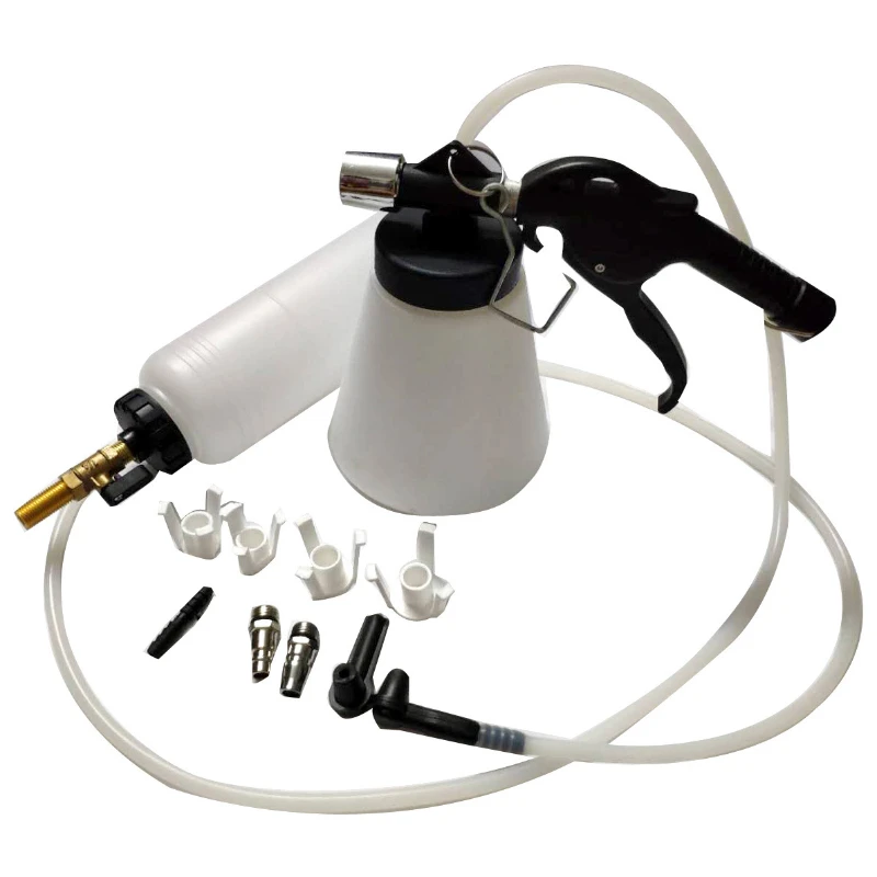 1L 0.75L Auto Spurgo Freni Pompaggio Idraulico Pompa di Liquido Kit Cambio Olio Spurgo Serbatoio Tubi Strumento di Riparazione Camion Accessori Moto