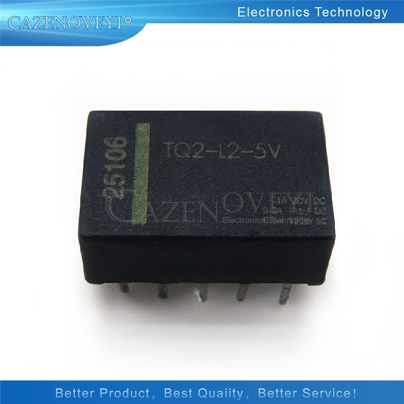 10 unids/lote TQ2-L2-12VDC TQ2-L2-12V TQ2-L2-DC12V TQ2-L2-5VDC TQ2-L2-5V TQ2-5V TQ2-12V en Stock