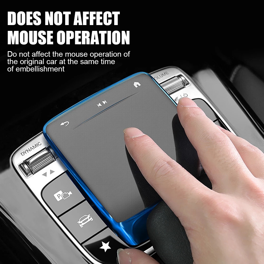 Auto Center Console Touch Screen Controller Cover Muis Screen Bescherming Voor 2020 2021 Mercedes Benz Cla Gle Gls glb Gla