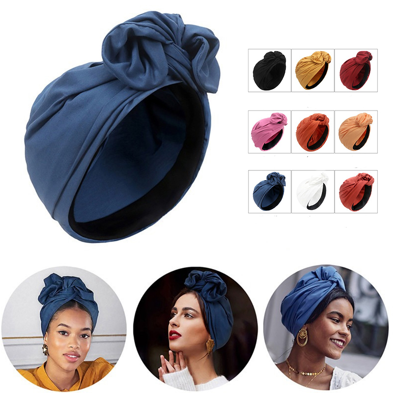 女性用ヴィンテージターバンハット,バンダナ,ヘッドバンド,ヘアカバー,女性用ヘッドラップ,イスラム教徒のヘッドスカーフ,女性用ボンネット,ファッション