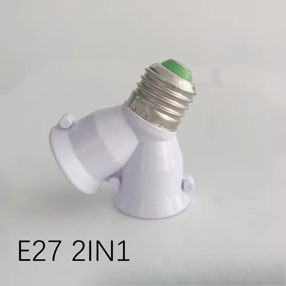 Portalampada con base E27 da E27 a E27 Portalampada per lampadina a LED UE 2in1/3in1/4in1/5in1/6in1 Portalampada per portalampada a LED