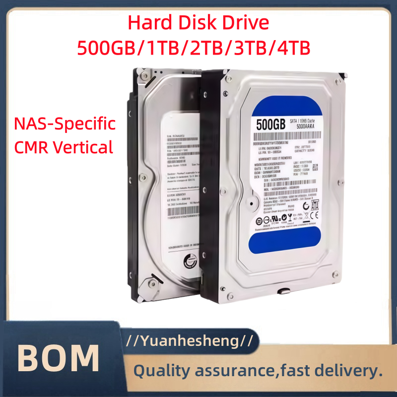 1 to 2 to 3 to 4 to 3.5 "disque dur SATA III 64 mo HD pour surveiller l'ordinateur de bureau