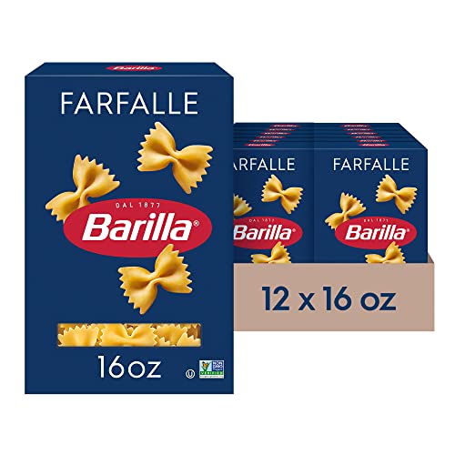 Massa Barilla, Borboletas, 16 onças (pacote com 12)
