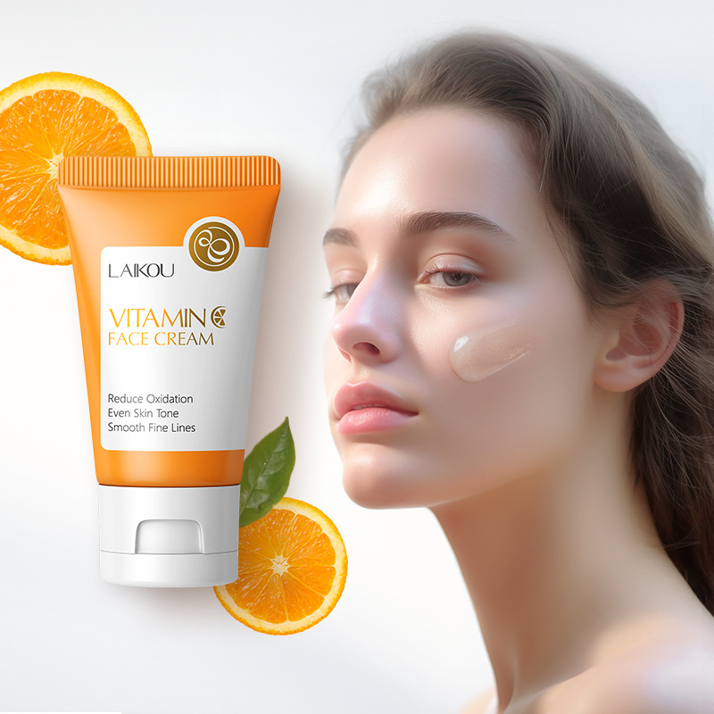 LAIKOU vitamina C crema Facial hidratante nutritiva Japón Sakura cremas uniforme tono de piel belleza producto para el cuidado de la piel Facial