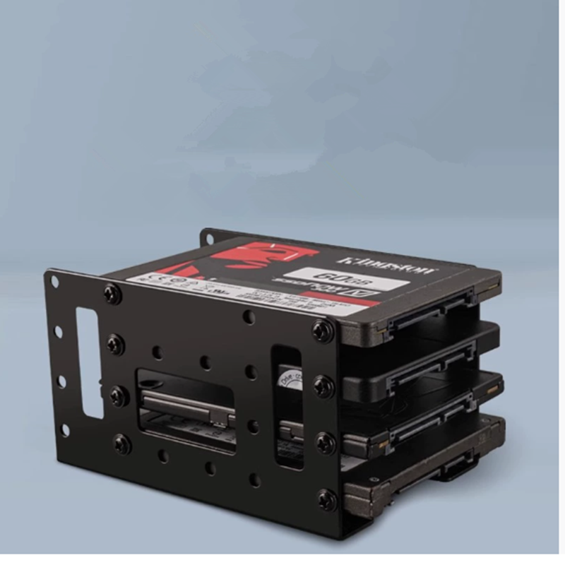 Braket Pemasangan Penyimpanan 11UB 2.5 Inci 3.5 Inci Adaptor Baki HDD Hard Disk Drive untuk Braket SSD 2.5/3.5 Inci