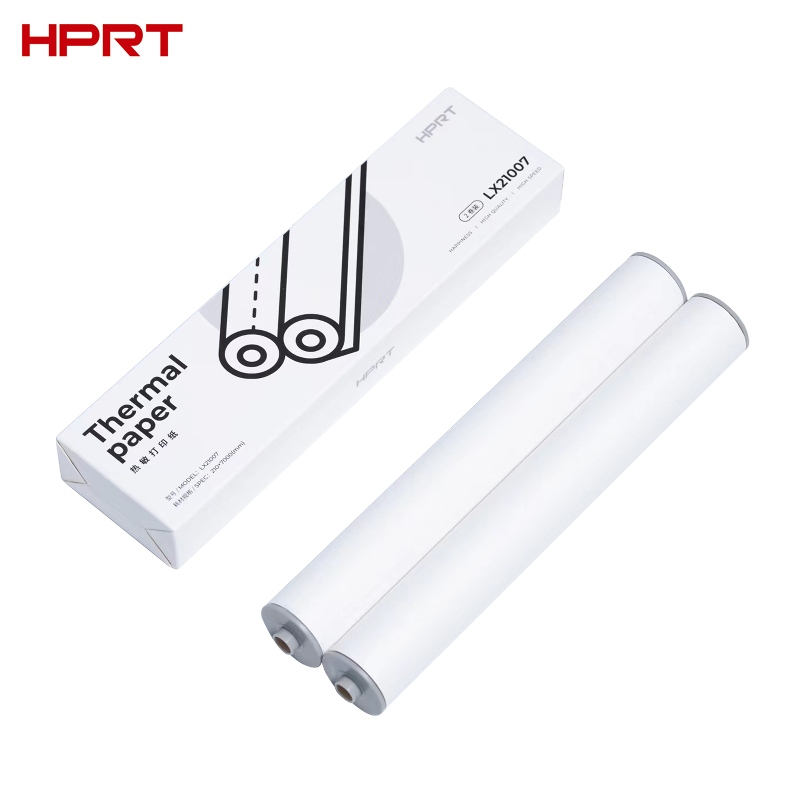 HPRT MT810 2 szt. A4 rolka papieru termicznego do drukarki termicznej MT810 bez BPA 10 obrazów długotrwałe idealne do zdjęć