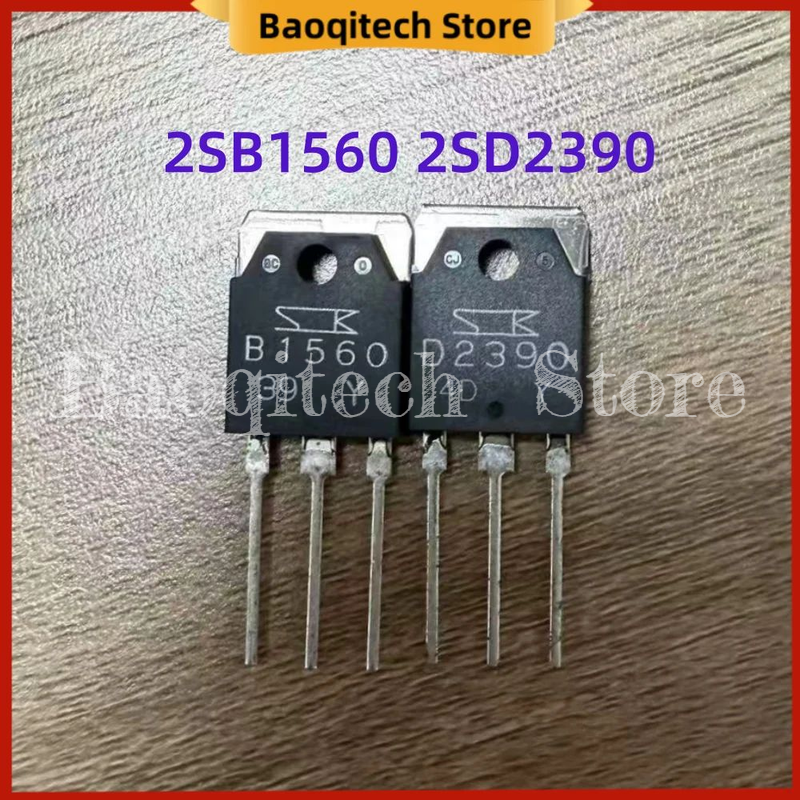 NEUE B1560 D2390 Sound passenden rohr 2SB1560 2SD2390 Gepaart Darlington Rohr 10A150V Audio Paar Rohr