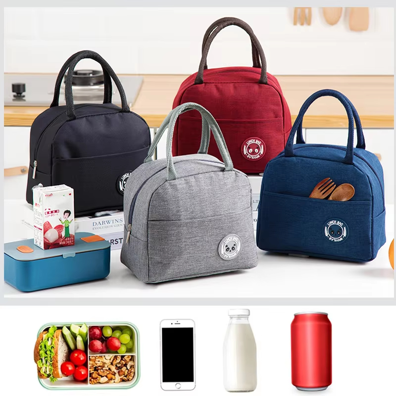 Bolsa Térmica para Almuerzo, Bolsa Bento Aislante, Bolsa de Papel de Aluminio para Arroz, Bolsa para Comida, Bolsa de Hielo, Bolso Bento para Estudiantes, Aislamiento Térmico