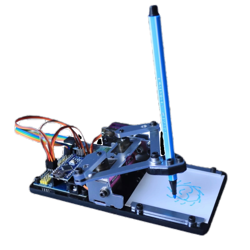Drawbot หุ่นยนต์ MG90S Manipulator Artboard Bots APP เครื่องวาดสําหรับหุ่นยนต์ Arduino DIY ชุดสําหรับ NANO โปรแกรมหุ่นยนต์ Starter
