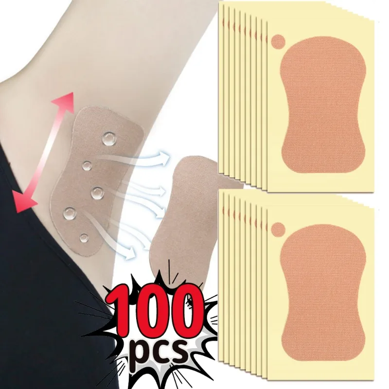 Almofadas anti-suor para axilas, verão, mulheres, homens, descartáveis, invisíveis, absorventes de suor, respiráveis, confortáveis, almofadas anti-suor