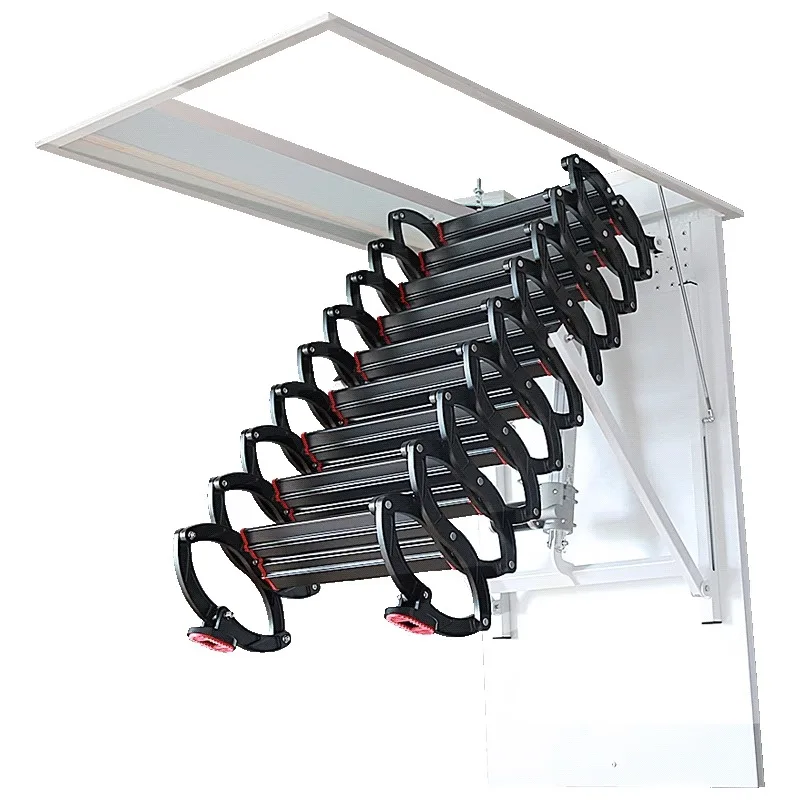 Torre de aire, escalera de torre de extensión eléctrica, sistema fijo completamente automático Tsurugi para uso doméstico, máquina de descarga Oritsu