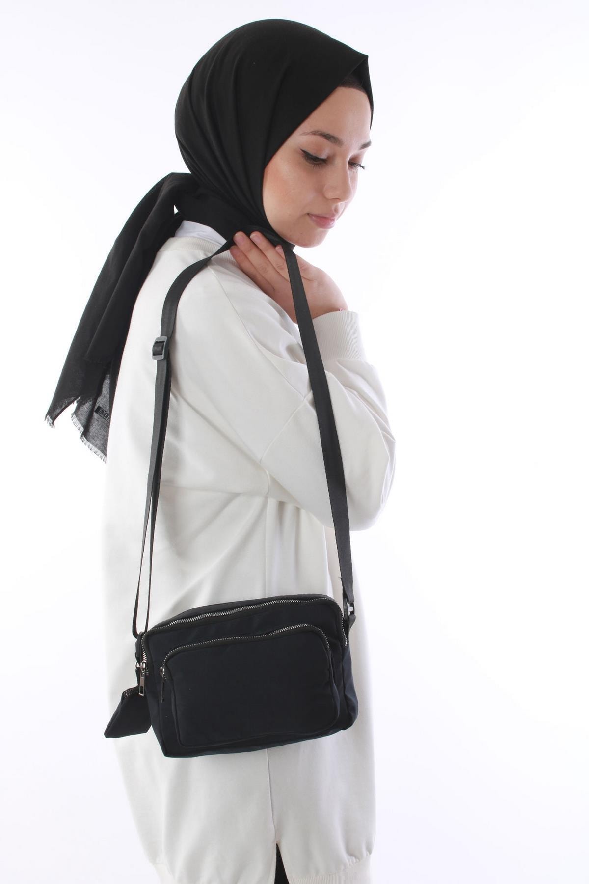 Dompet Wanita Tas Bahu Rinci Tren Fashion Biru Navy Tas Musim 2022 Berkualitas Wanita Muda Panjang Pendek