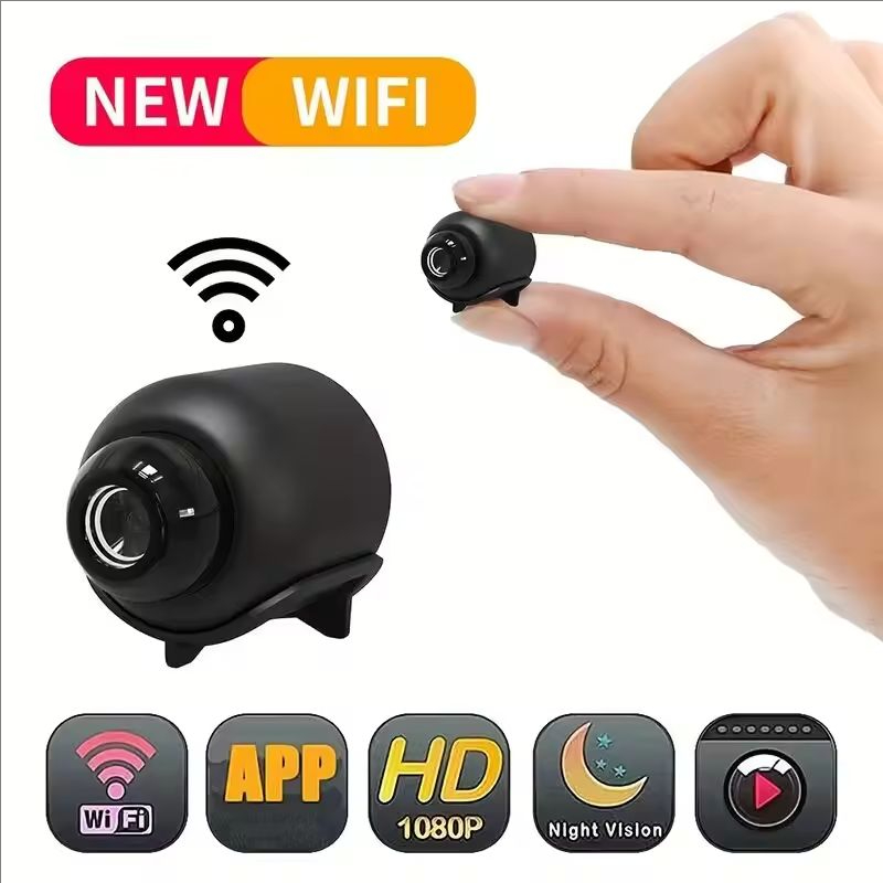Nueva Mini Cámara X5 1080P con Visión Nocturna, Ligera, Portátil, Premium, con Detección de Movimiento, Cámara de Vigilancia Inalámbrica