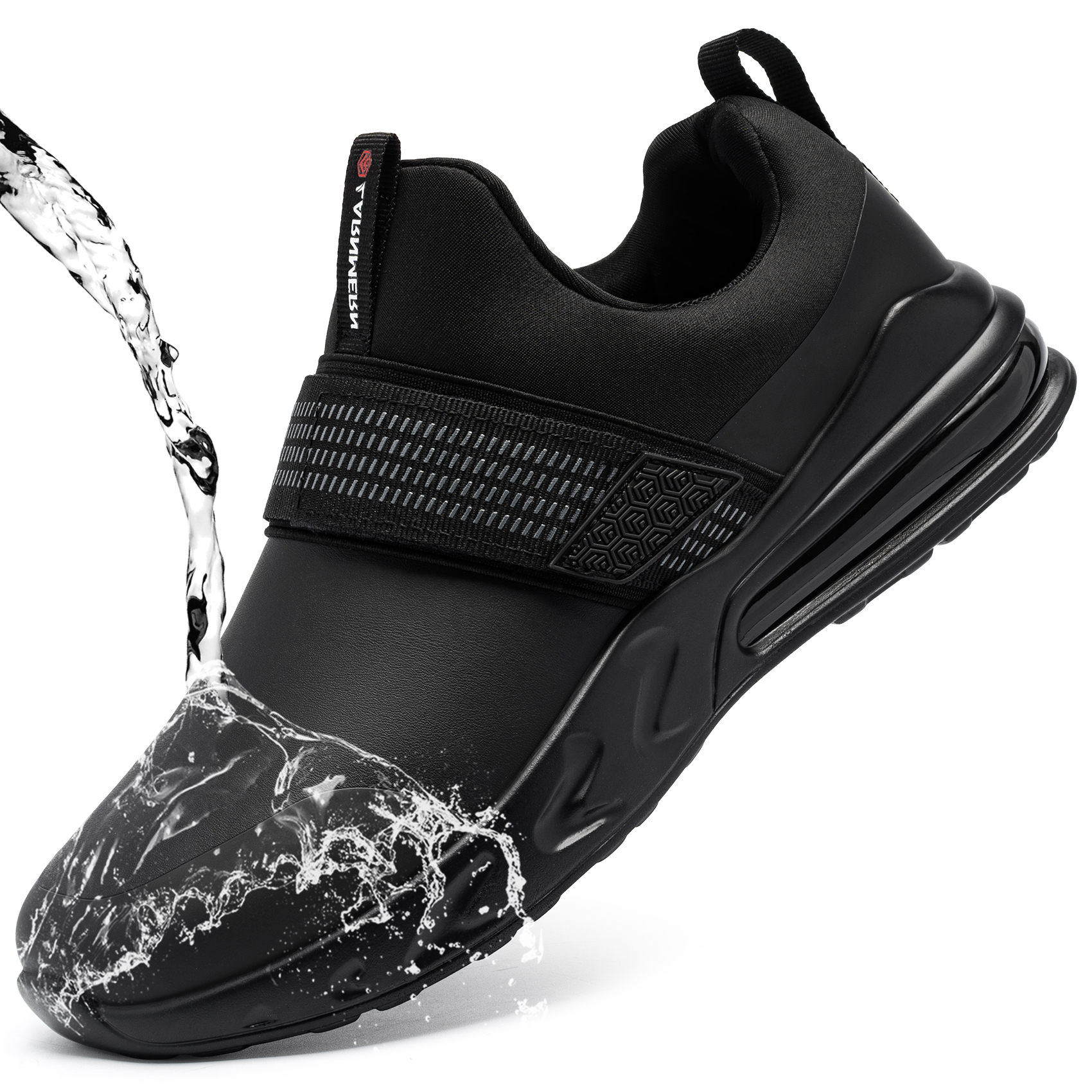 Sepatu Chef LARNMERN untuk Pria, Sepatu Kerja Dapur Anti Selip SRC, Sepatu Restoran, Sepatu Layanan Makanan, Sepatu Sneakers Anti Air