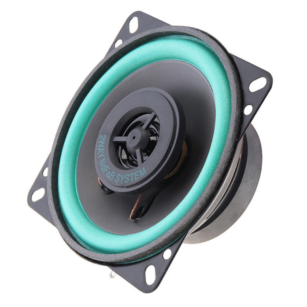 Altavoz Coaxial HiFi de Audio para coche de 4 pulgadas, 2 vías, 100W, altavoz estéreo automático VO-402
