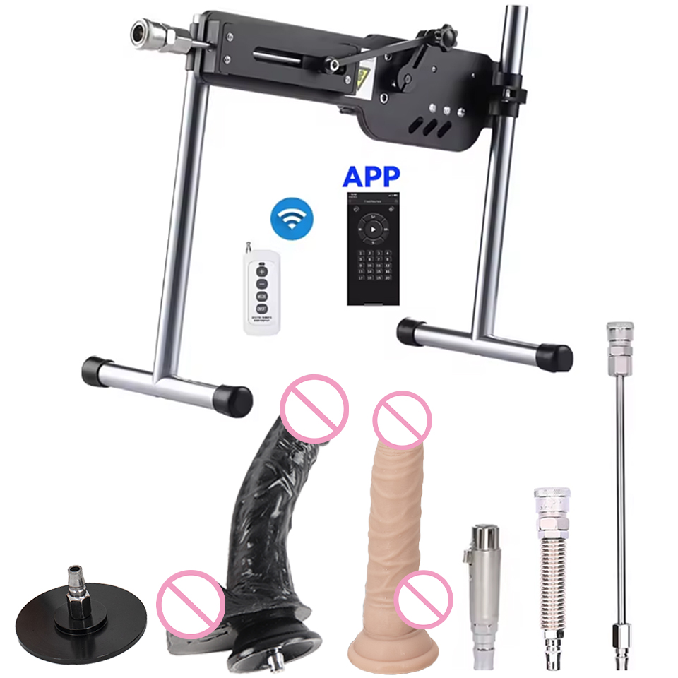 FREDORCH Sex Machine for Women Wireless Mute Masturbation Machine with Dildo Vac-U-Lock Attachment Sex Toys for Man