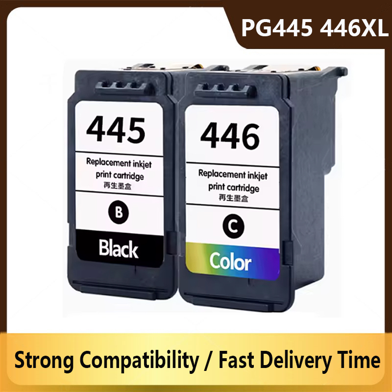 Cartuccia d'inchiostro PG445 CL446 445XL 446XL compatibile per Canon Pixma MX494 MG2440 MG2540 MG2940 IP2840 MG2545 TS3140 MG3040 TR4540