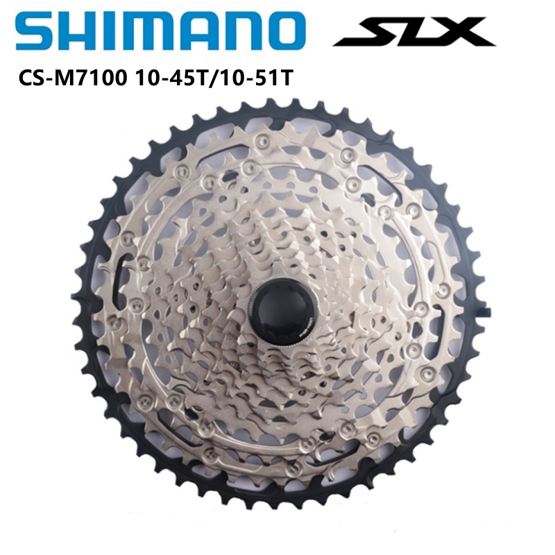 Shimano SLX CS-M7100 Cassette 12s pour pièces d'équitation de VTT originales 12 vitesses 10-51T 10-45T