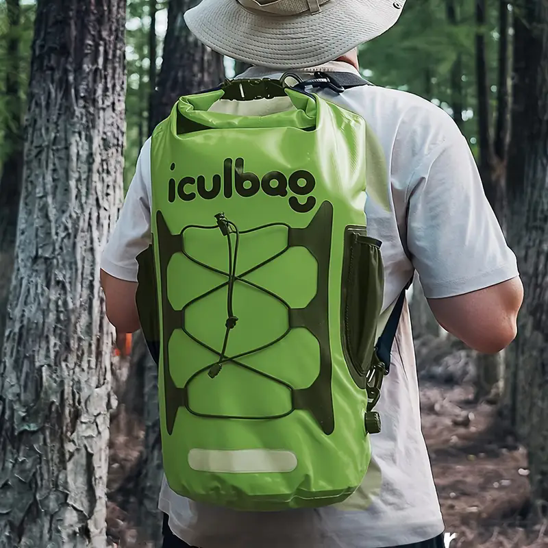 Mochila térmica de 25 latas para mulheres e homens, mochila térmica à prova d'água com resfriamento de 12 horas para acampamento, praia, viagem