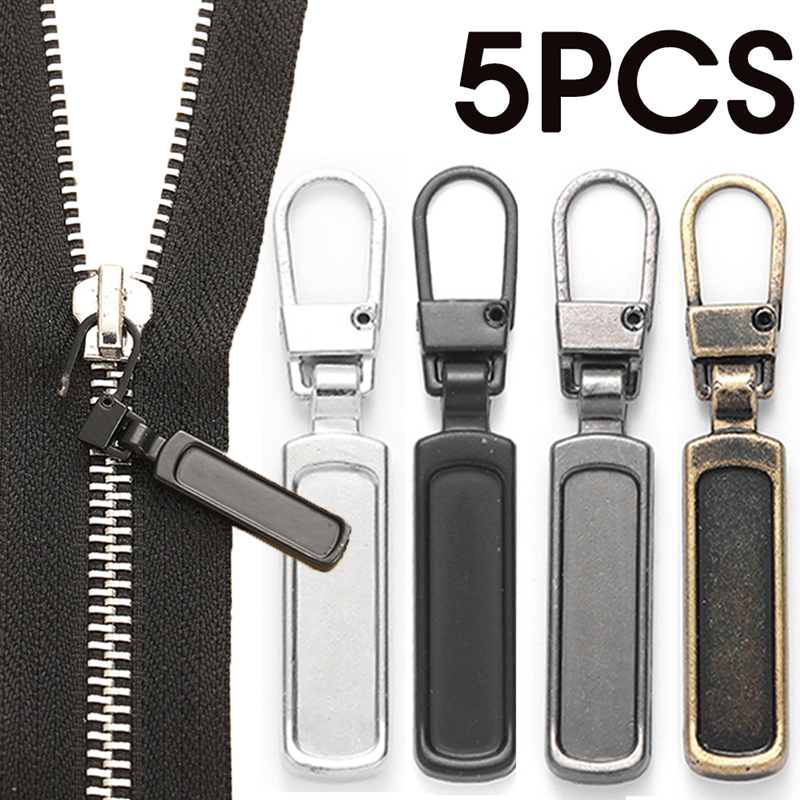 5 stücke Nähen DIY Abnehmbare Zipper Kopf Zipper Pull Praktische Bequeme Robuste Tasche Handtasche Koffer Geldbörse Koffer Rucksack Zelt