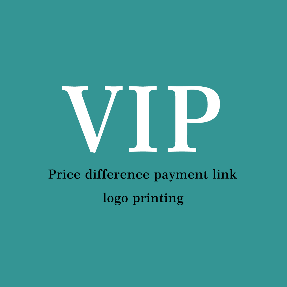 Price difference , shipping cost link, logo printing extra charge VIP