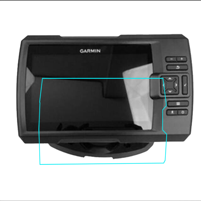 2 pz Morbido Trasparente Protezione Dello Schermo Della Copertura Pellicola Protettiva Per Garmin Striker Vivid 7 7cv 7sv 7dv Fishfinder GPS Tracker Accessori