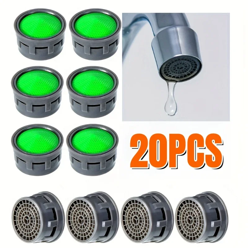 10 Uds grifo aireador cabezal antisalpicaduras elemento de filtro de cocina accesorios filtro de núcleo interno boquilla de boca reemplazo de burbujeador