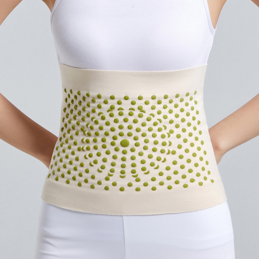 Ceinture de soutien de la taille pour thérapie artemise chaude, auto-chauffante, soutien du bas du dos, ceinture de Fixation des reins fine et douce
