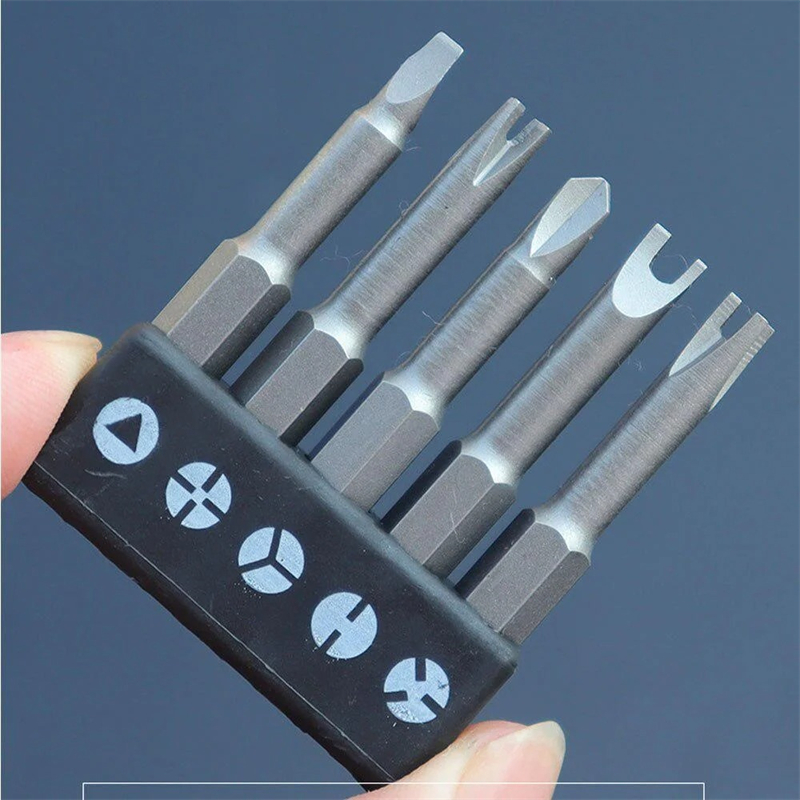 Magnetische schroevendraaierset Y U-vormige driehoek Driepunts schroevendraaierbit Beveiliging Tip Reparatietool Accessoires voor elektrische boormachines