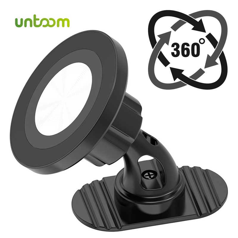 Untoom Magnetische Auto Mount Voor Magsafe Opgewaardeerde Lijm Dashboard Auto Magneet Mobiele Telefoon Houder Voor Iphone Xiaomi Samsung