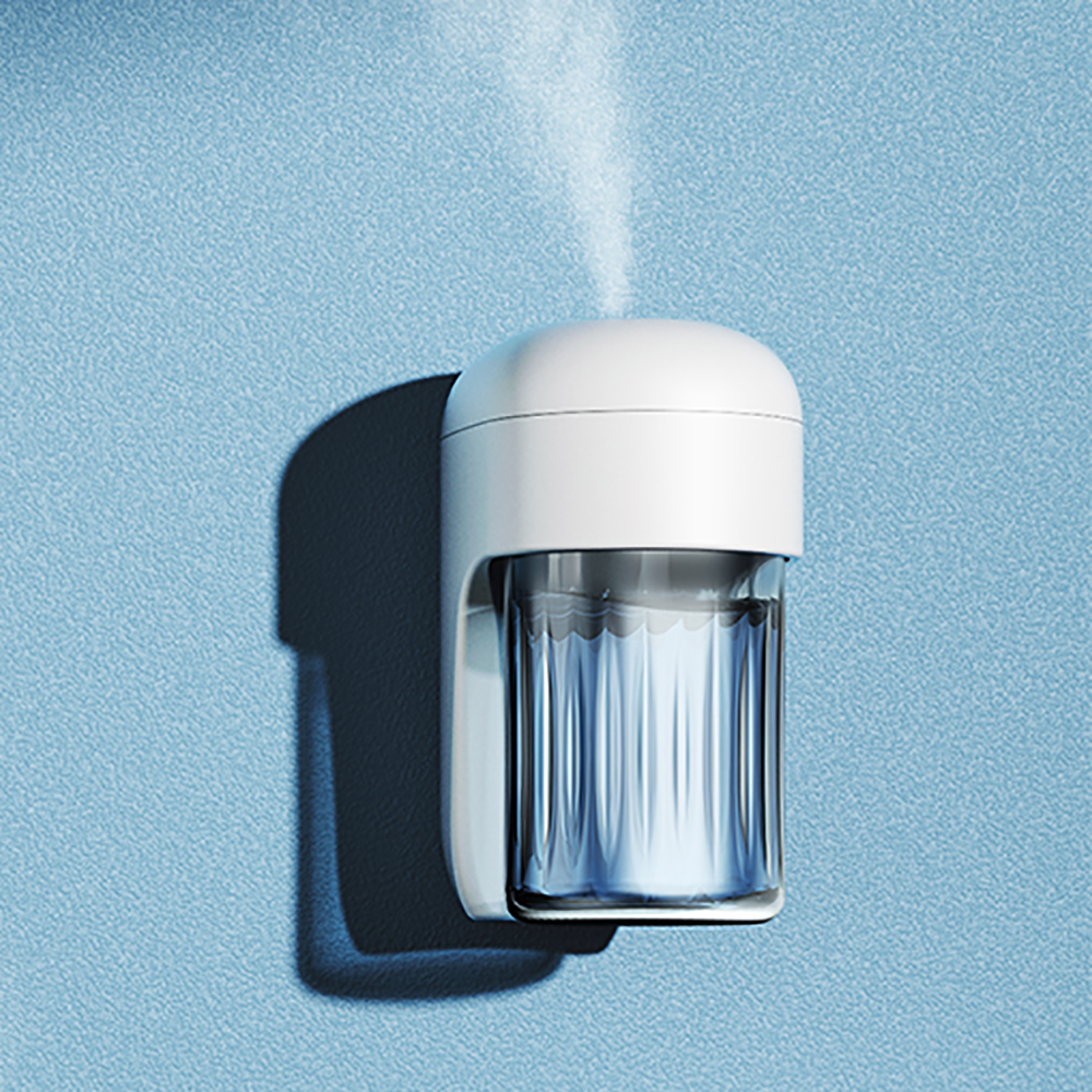 SCENTA-difusor de Aroma eléctrico para el hogar, difusor de Aroma ultrasónico de tamaño pequeño con logotipo personalizado, montado en la pared, alimentado por batería de litio de lujo