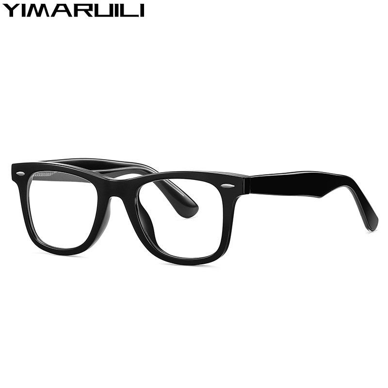 YIMARUILI Mode Hoogwaardige TR90 Brillen Retro Blauw Licht Blokkeren Optische Recept Brillen Frame Mannen en Vrouwen 2102