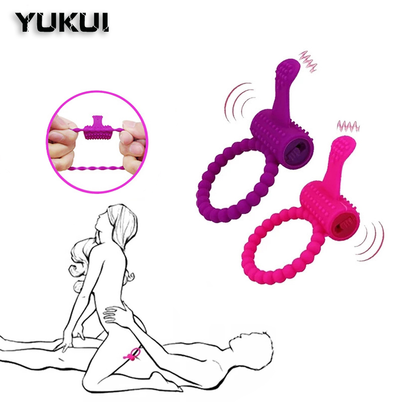 Anillo vibrador para pene, Juguetes sexuales para hombres, masturbadores, vibrador para adultos para mujeres, parejas, jaula de castidad, accesorios eróticos, Sex Shop