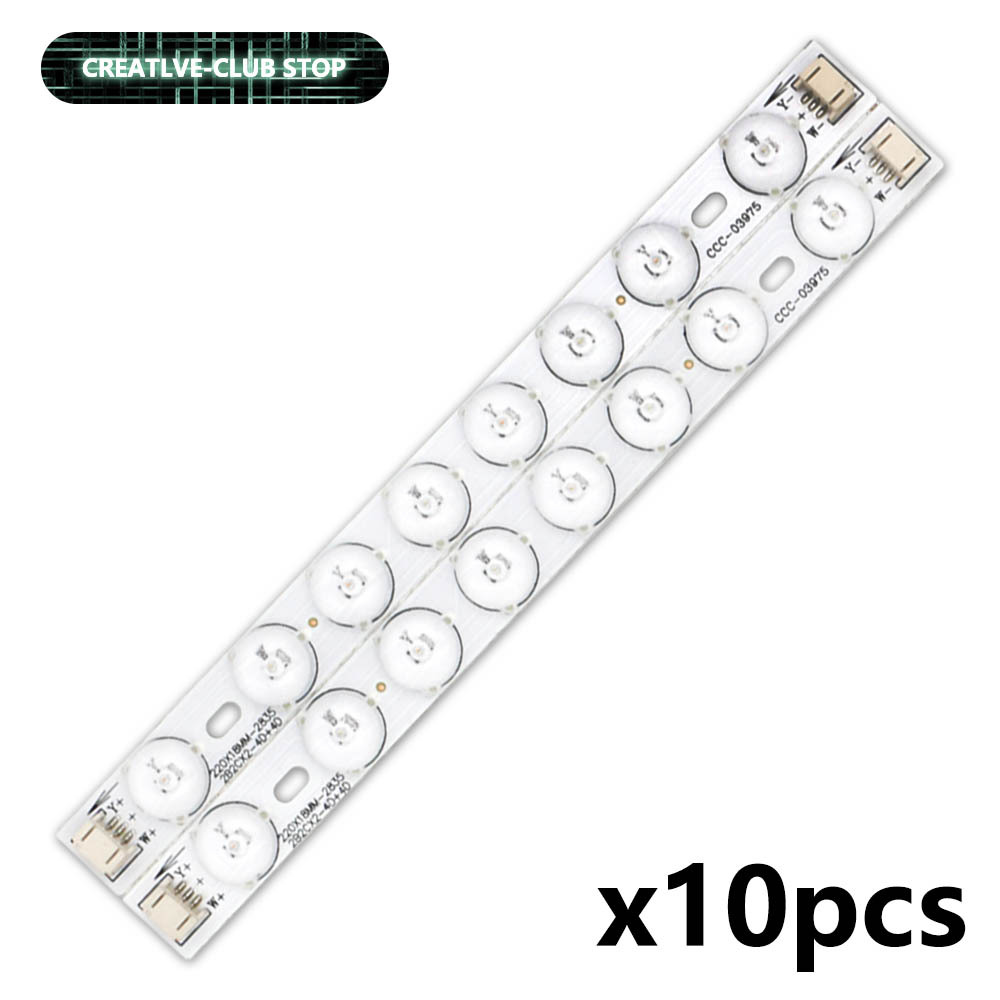 10 szt. Trójkolorowy moduł LED 2835 4W 6W 8W 10W Listwa LED Podświetlenie Taśmy Lampy Sufitowe Do Przeróbki Źródła Światła LED w Tubach