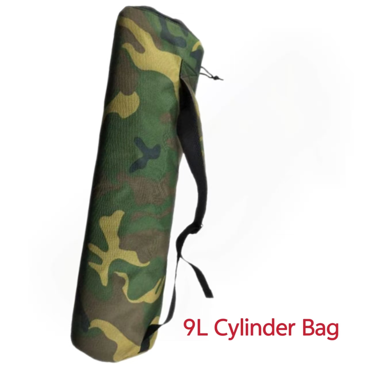 ACECARE 9L Bolsa cilíndrica de fibra de carbono Estuche protector Mochila de camuflaje Bolsa para tanque de buceo