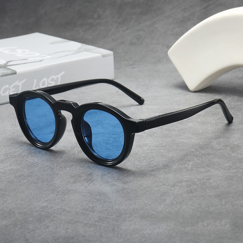 Modische Brillen, UV-beständige Retro-Sonnenbrille, kleiner Rahmen, hochwertige Sonnenbrille für Reisezubehör, tägliches Tragen im Freien