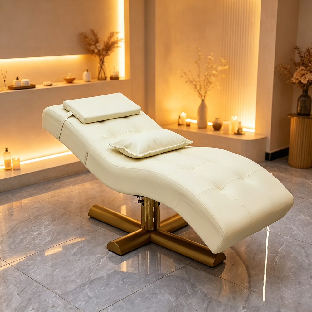 Hot Selling Beauty Care Bed, Beauty Eyelash Beds, Beauty Salon SPA Furniture, Leisure Chair, Customizable Commercial Furniture