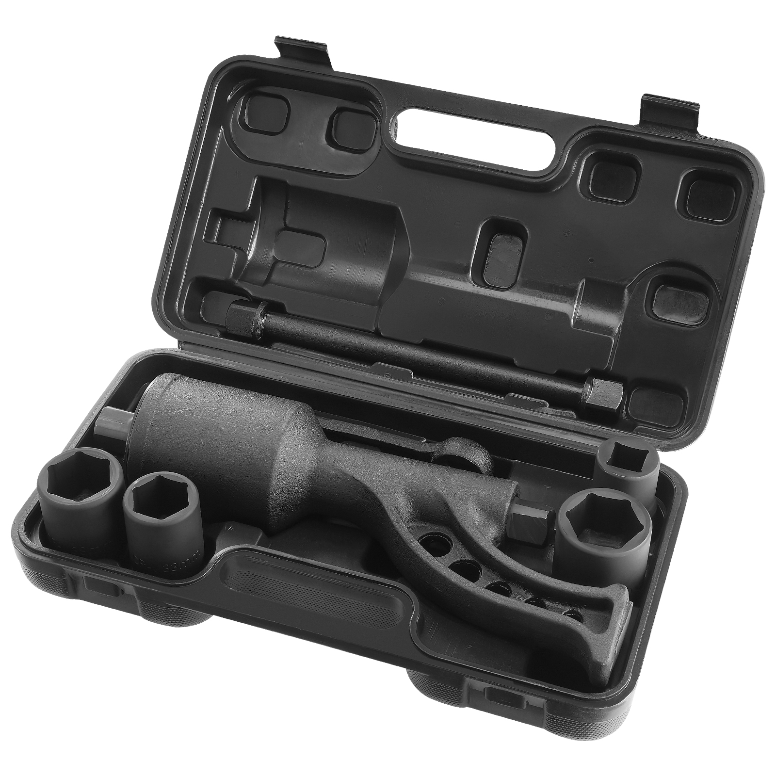 SucceBuy 1/58 1/64 ประแจแรงบิดชุด 4/8 ซ็อกเก็ต Multiplier Drive Lug Nut ประแจ/Multiplier Heavy Duty ตัวคูณแรงบิด w กรณี