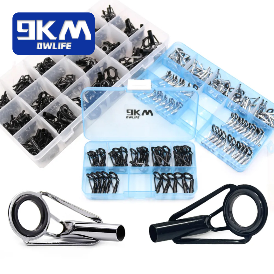 Cần Câu Cá Hướng Dẫn Đầu Bộ Dụng Cụ Sửa Chữa Bộ 24 ~ 230 Chiếc Cần Xây Dựng Hướng Dẫn Thép Không Gỉ Vòng Gốm Nước Mặn Nước Ngọt hộp Câu Cá
